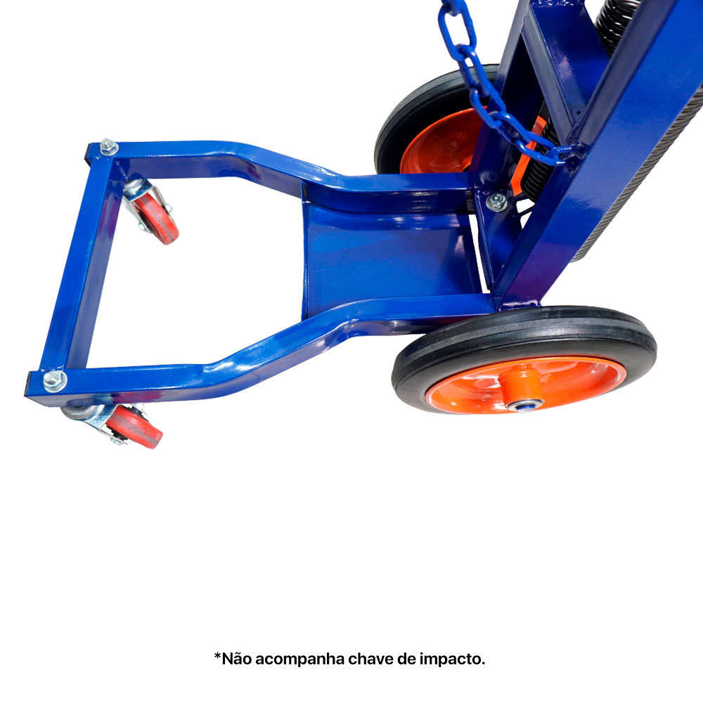 Carrinho Ergonômico Para Chave de Impacto