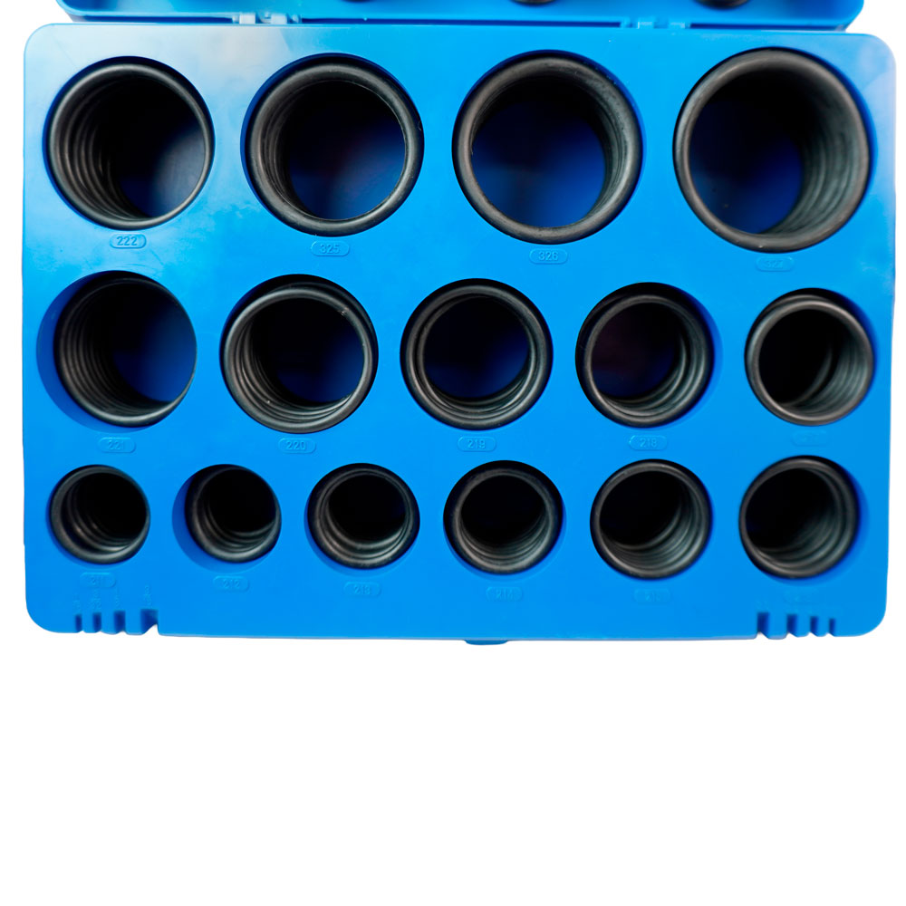 Kit Maleta O-Rings NBR 382 Peças • Medidas no Sistema Imperial (pol.)