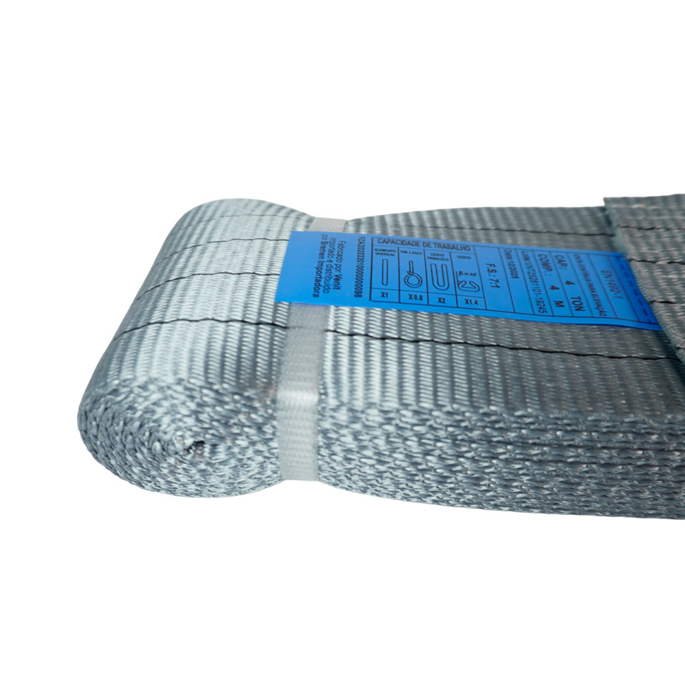 Cinta Contínua Para Elevação de Carga 4 T x 4 m x 120 mm