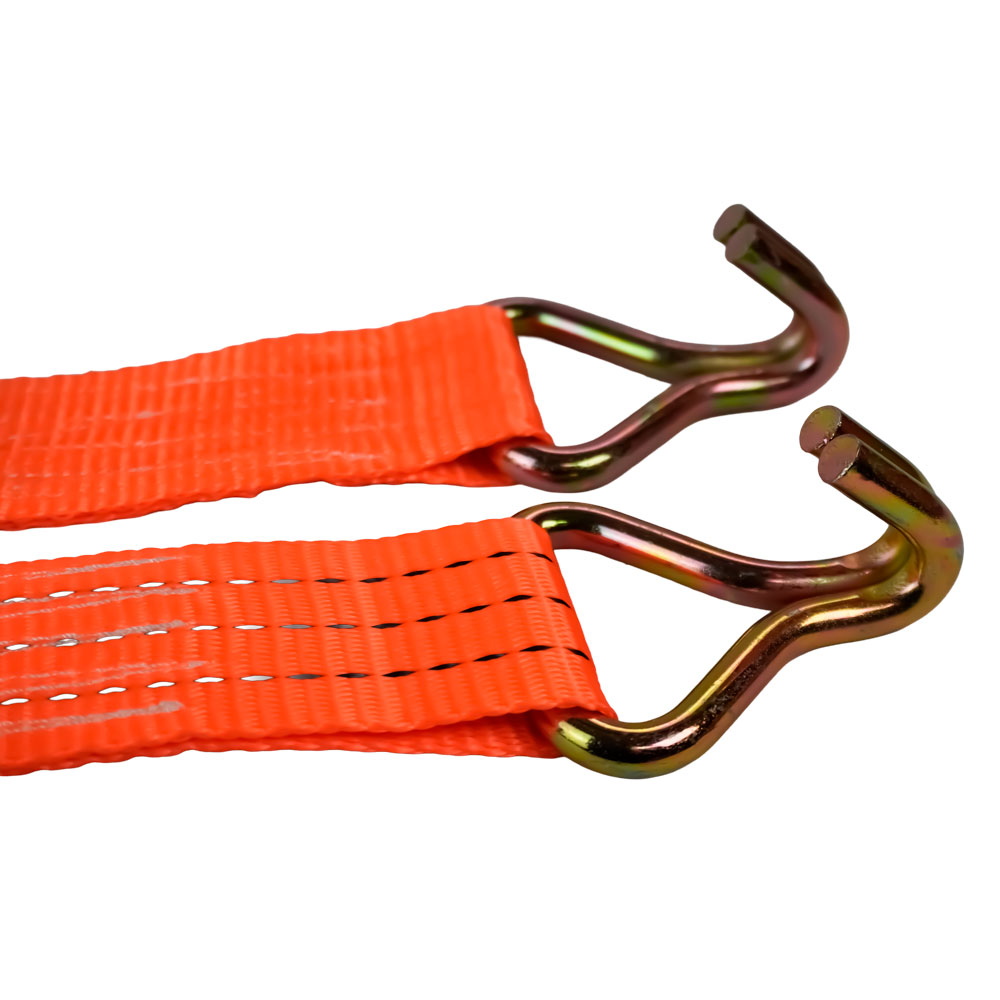 Cinta para Amarração de Carga 3T x 10M x 50MM Com Catraca e Gancho Tipo J