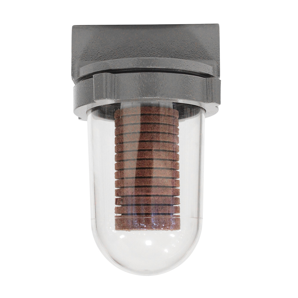 Filtro de Linha Cúpula para Combustível • 80 L/min 1 1/2" NPT • 25 μm