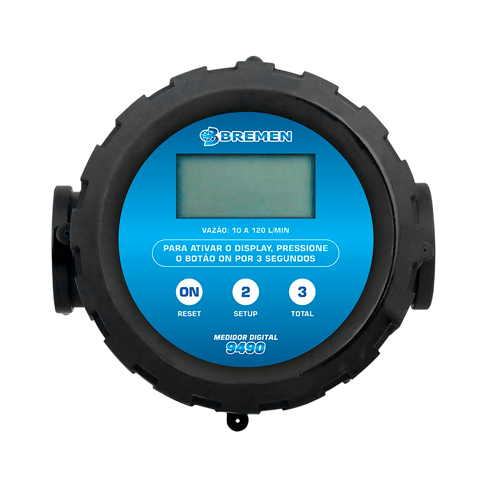 Medidor Digital para Arla 32 • 1" x 1" BSP • 120 L/min