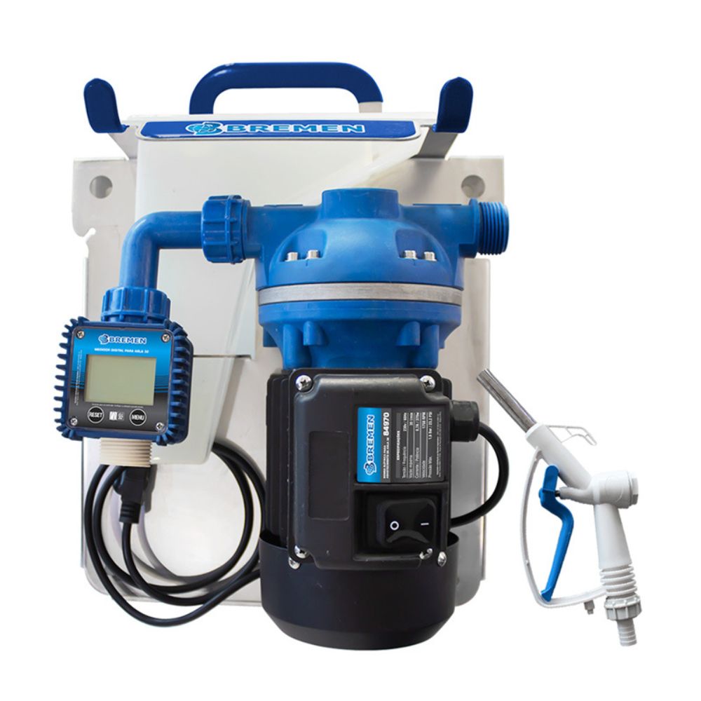Kit Transferência para Arla 32 • 220V 35L/min • Bico Manual 3/4" • Sem Mangueira