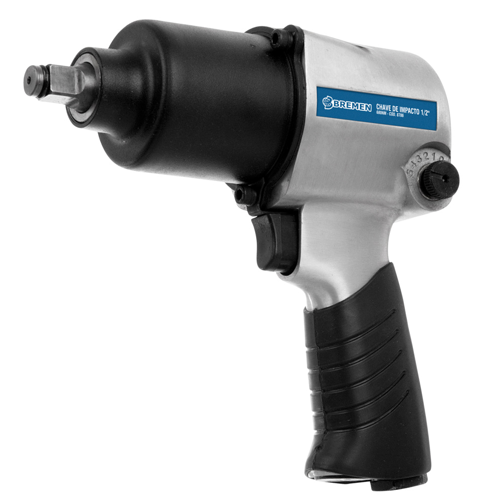 Chave de Impacto Pneumática • Encaixe ½" • 680 Nm