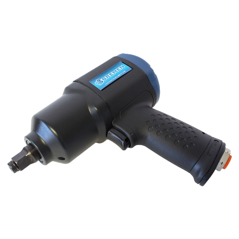 Chave de Impacto Pneumática • Encaixe ½" • 900 Nm • C/ Maleta