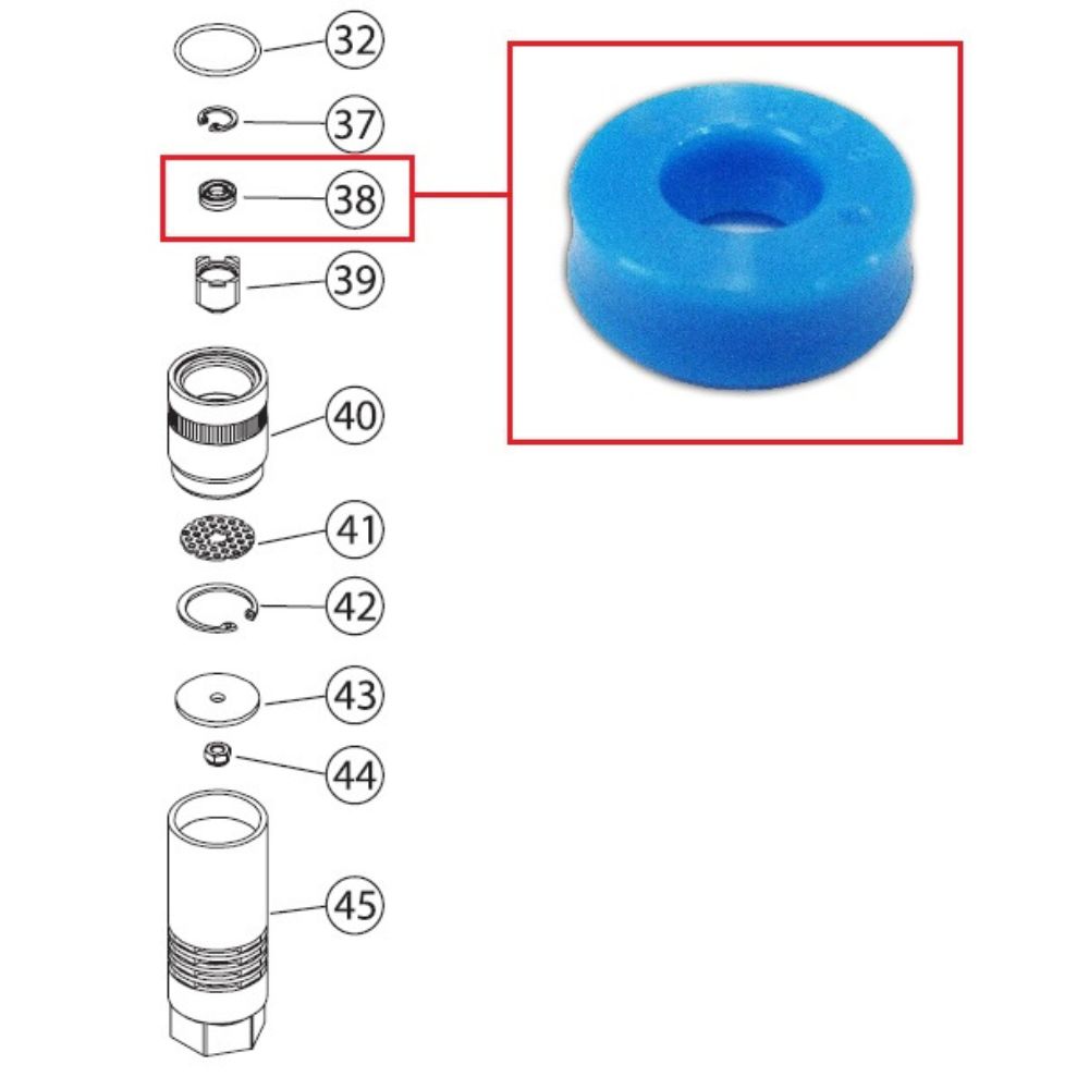 Retentor de Plástico para Propulsoras Pressol