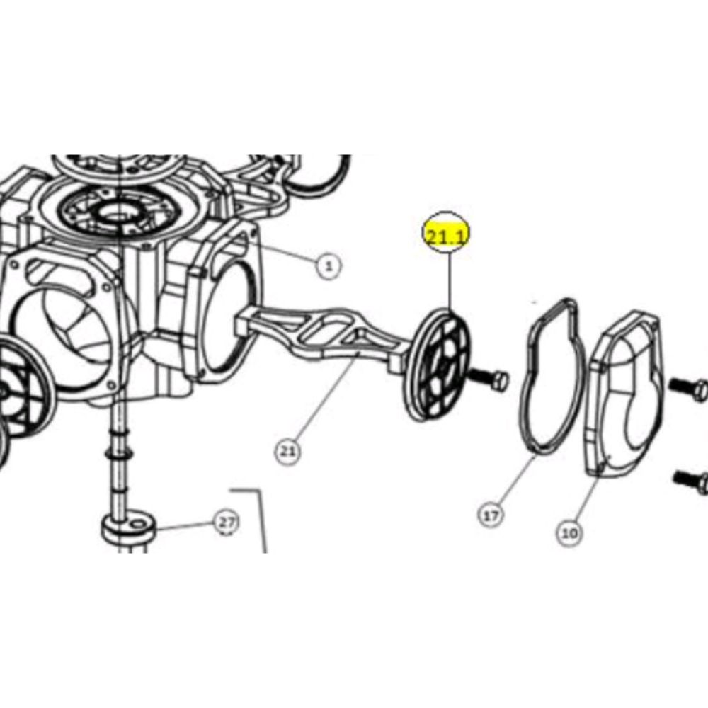 Pistão para Blocos Volumétricos 3194 e 3188