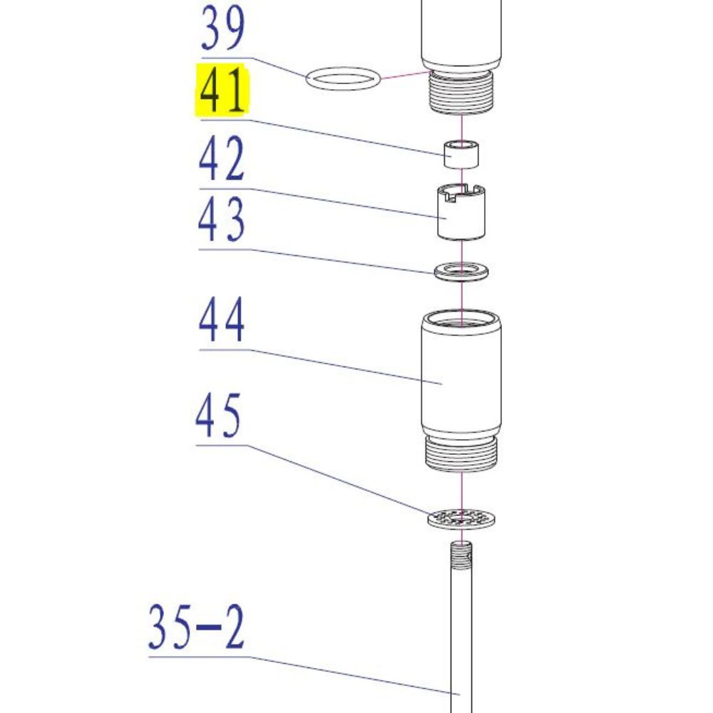 Retentor 8 x 14 x 6 mm NBR P/ 8597