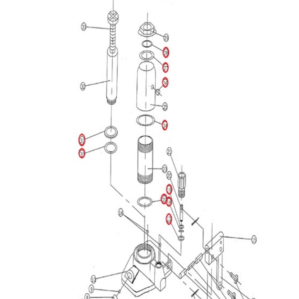 Kit Reparo para Macaco 2216