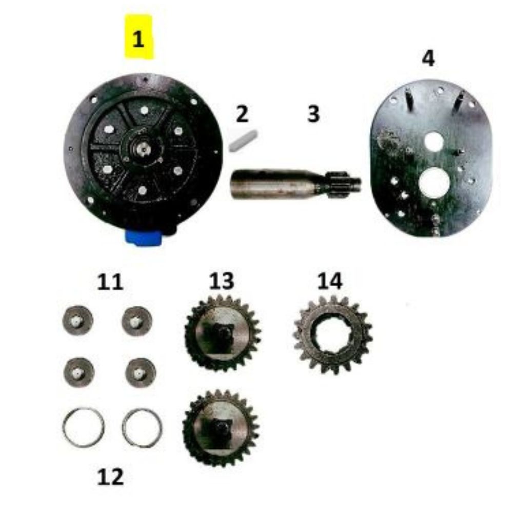 Motor 380V para Talha 8282 e 8283