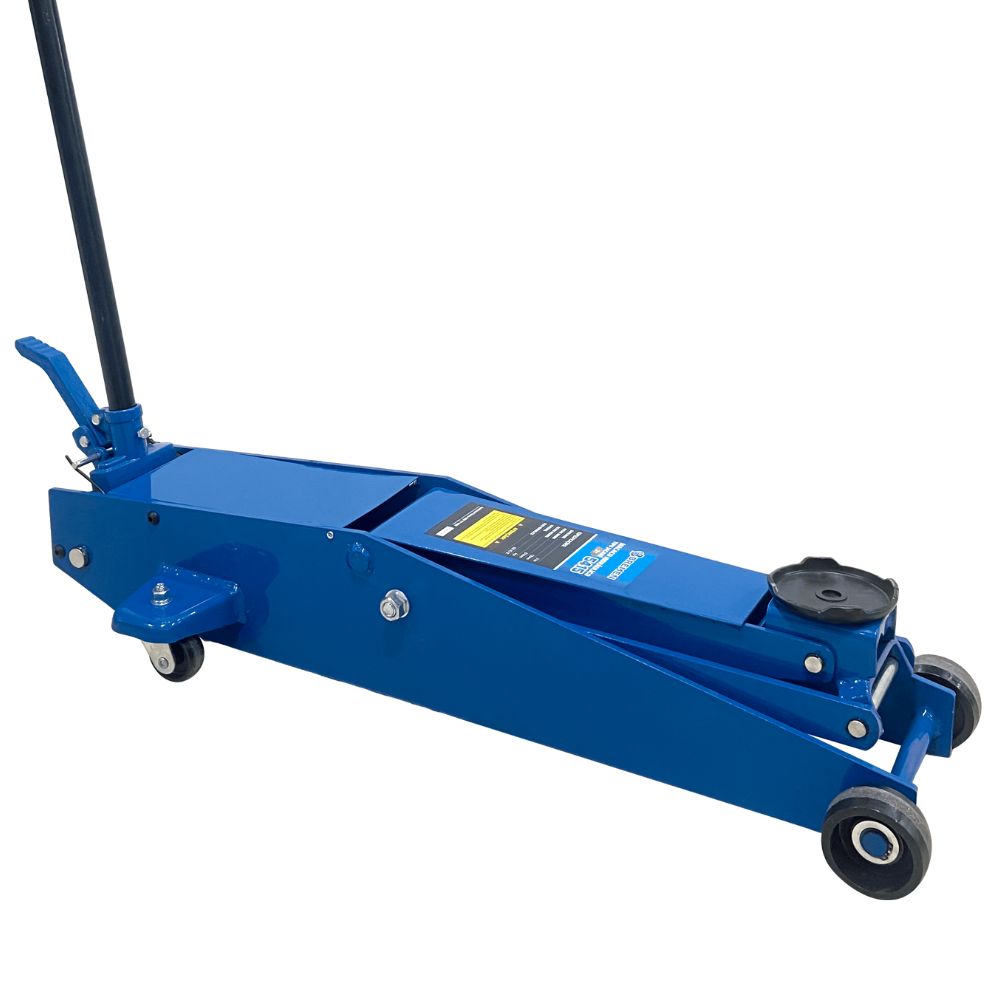 Macaco Hidráulico Jacaré Longo • 3 TON • Rodas de Ferro