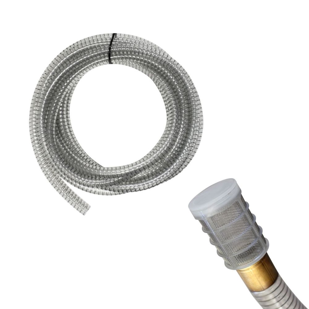 Kit Abastecimento para Diesel 220V 66L/min • C/ Bico Automático, Mangueira de Transf. NBR 4m e Válvula Antirretorno com Filtro Y