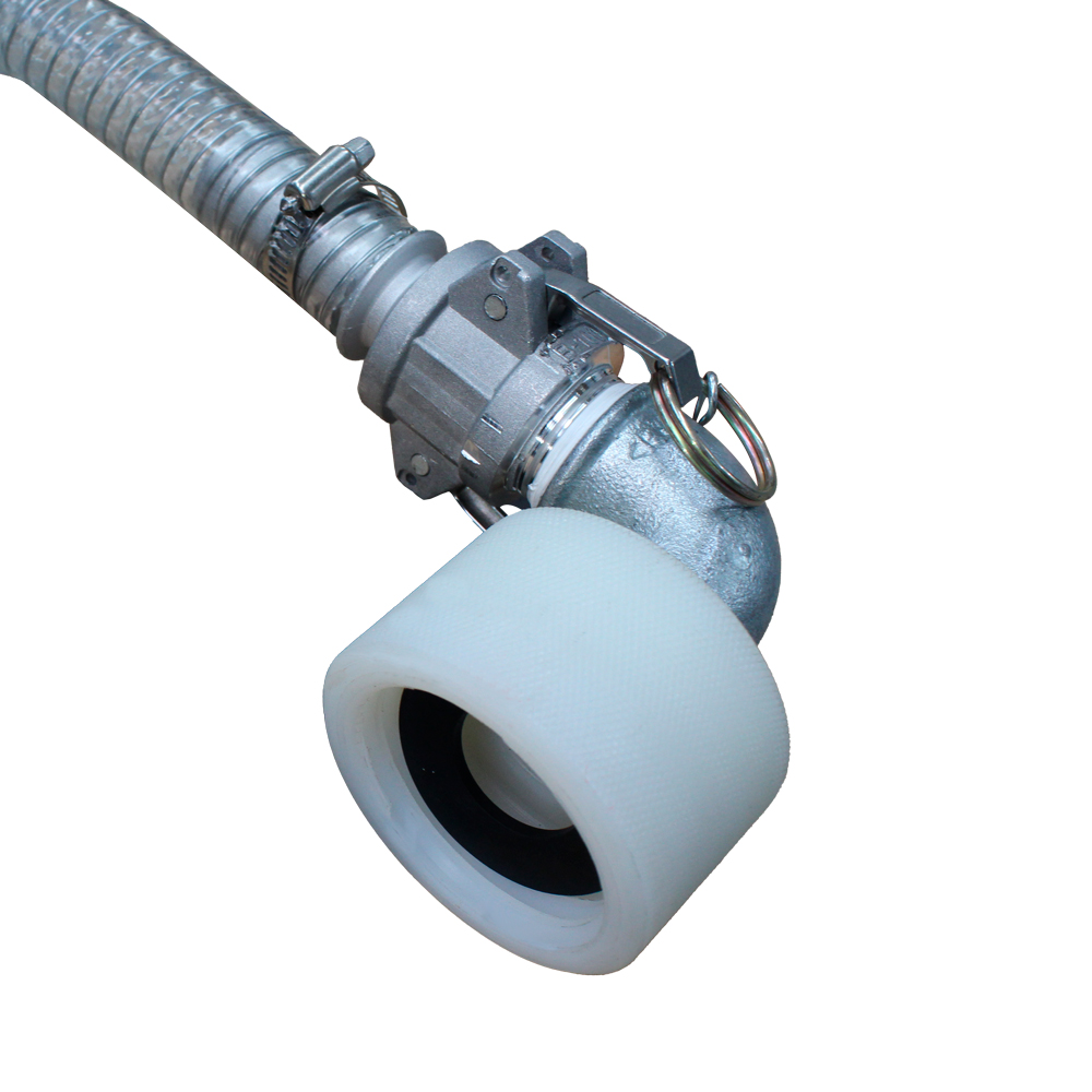 Kit para Contentor IBC com Bomba para Diesel 220V 60L/min • C/ Filtro, Bico Manual e Mangueira de Transf. NBR 4m