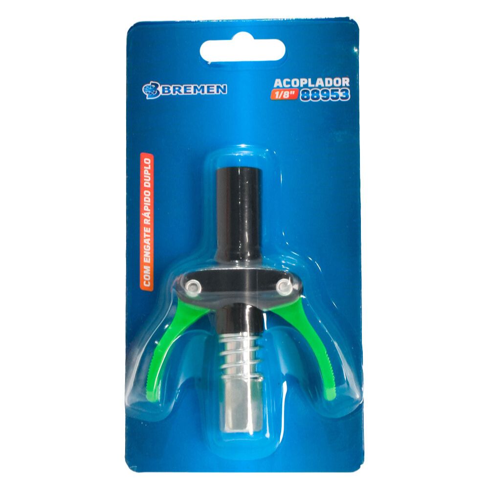 Acoplador Hidráulico com Engate Rápido Duplo 1/8" NPT 6 Garras
