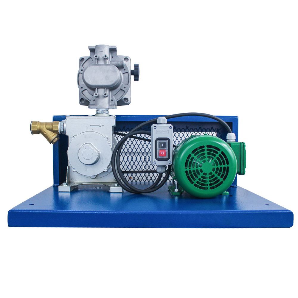 Kit Abastecimento com Bomba para Diesel e Querosene 220/380V 1HP 100L/min • C/ Medidor Mecânico e Filtro Y