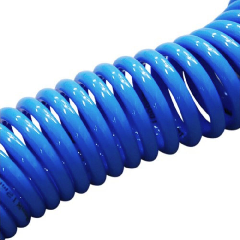 Mangueira Espiralada PU Ø 5/16" x 10 m • P/ Ar Comprimido