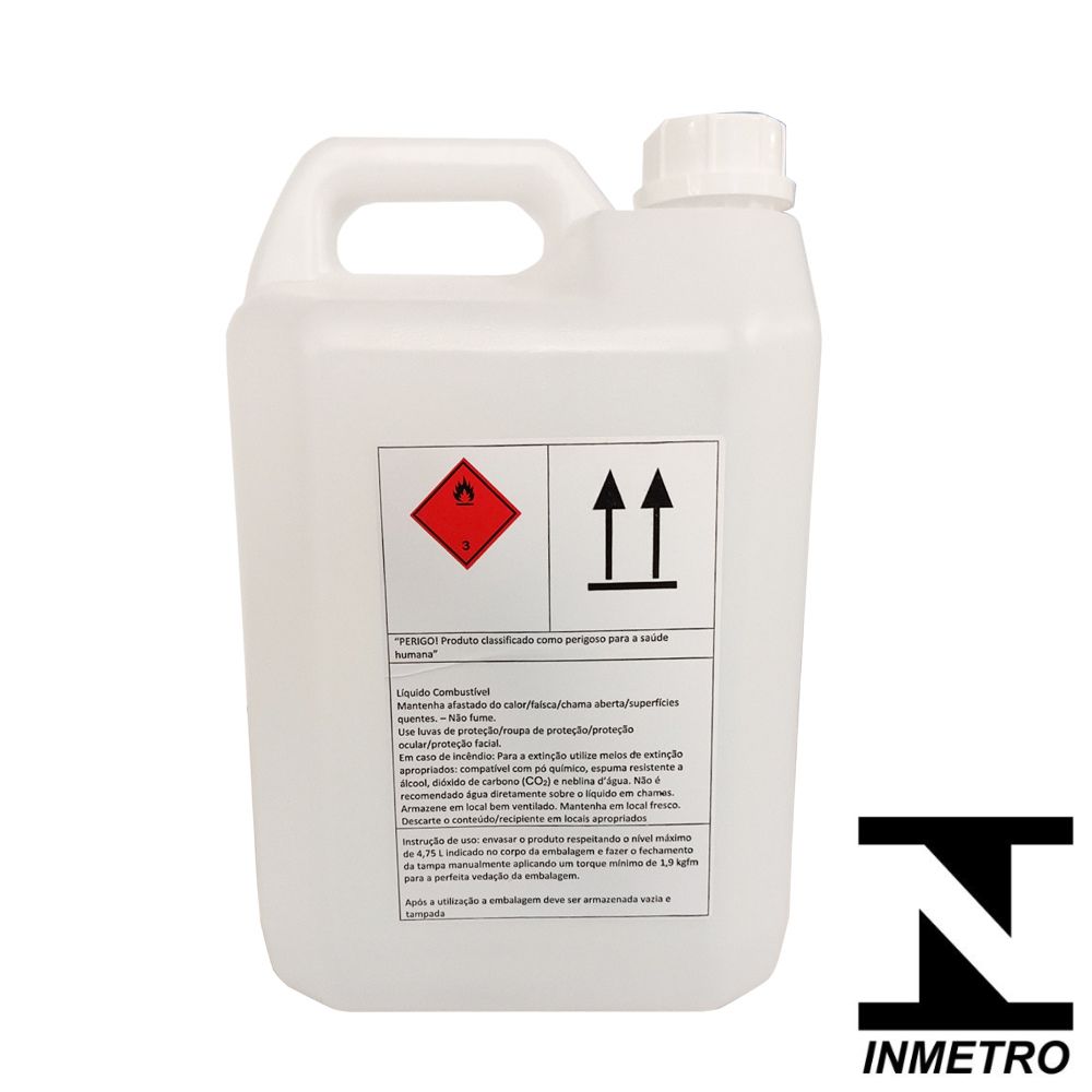 Galão de PEAD para Gasolina • 5 L • Aprovado INMETRO