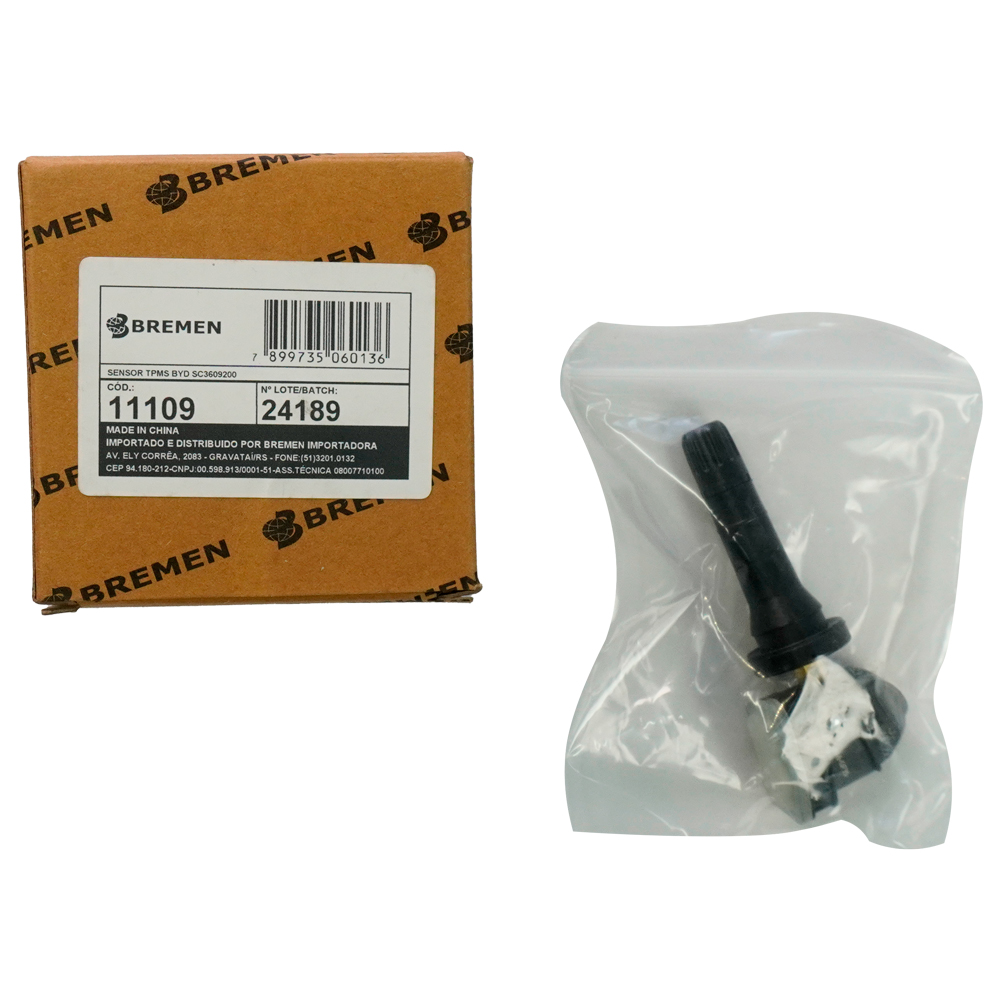 Válvula de Pneus com Sensor TPMS-4 • Automóveis • BYD