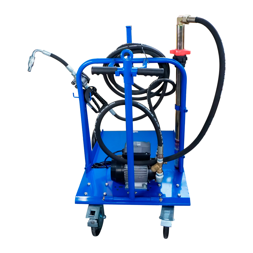 Unidade Móvel Elétrica com Tambor 200L para Óleo Lubrificante • 220V 14L/min