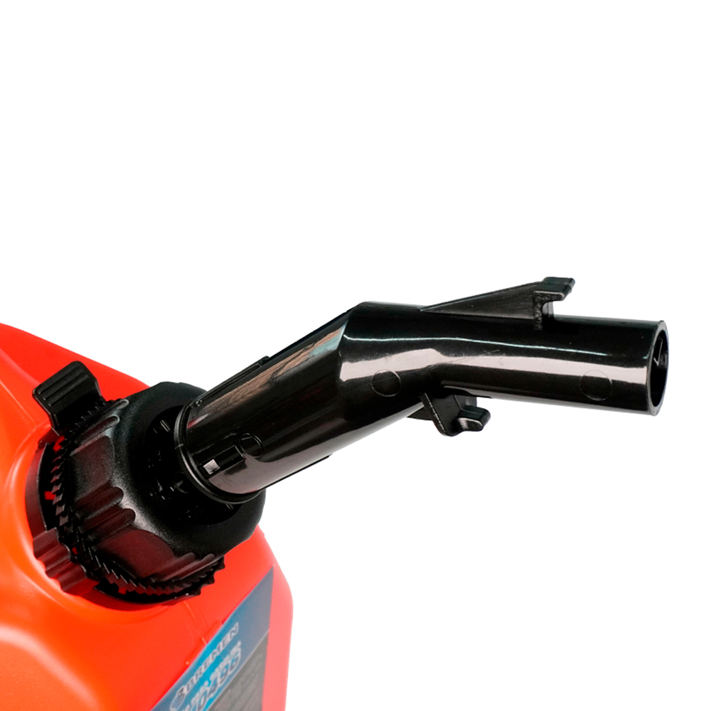 Galão de Alta Densidade para Gasolina 5L • C/ Liberação por Pressão e Bico Antigotejante