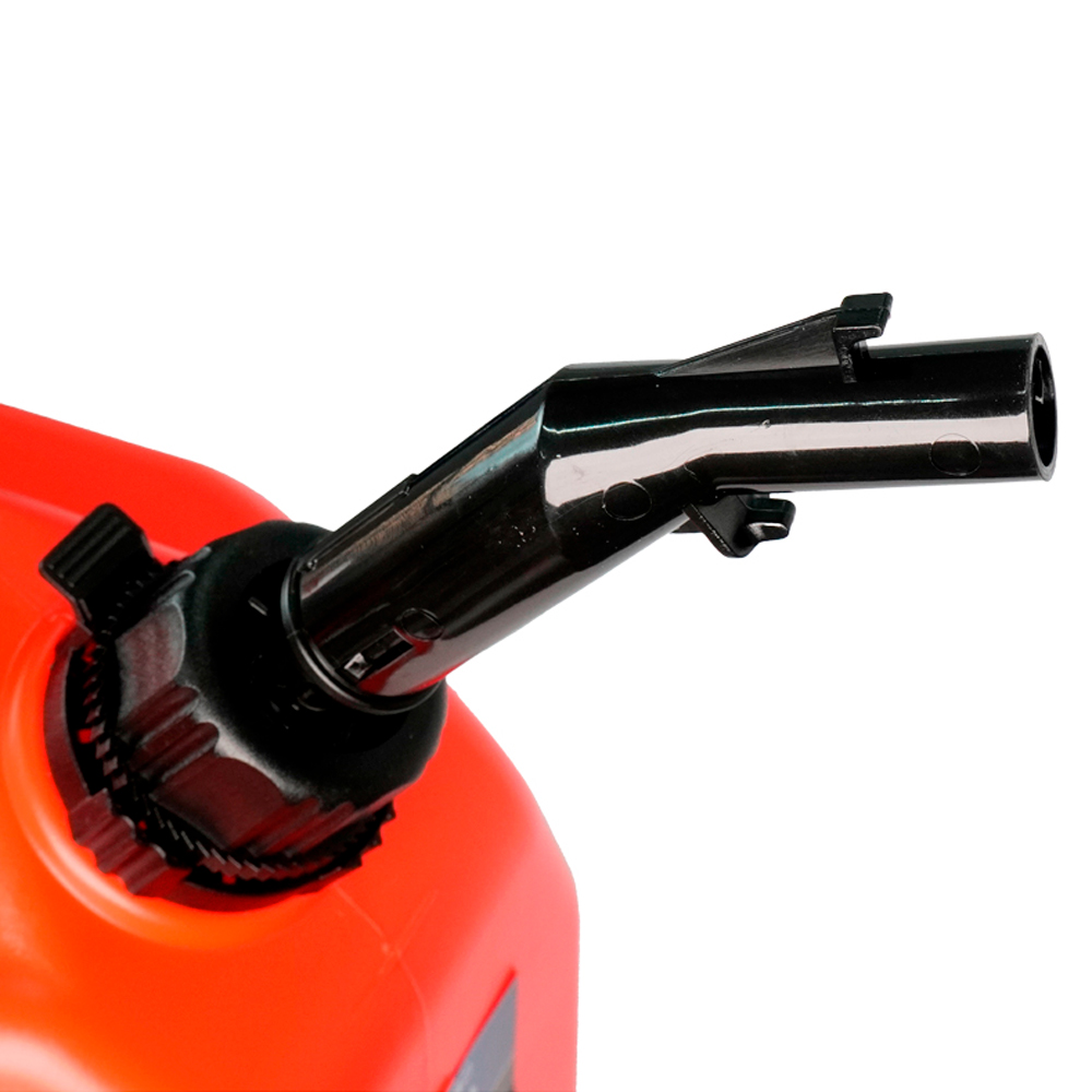 Galão de Alta Densidade para Gasolina 10L • C/ Liberação por Pressão e Bico Antigotejante