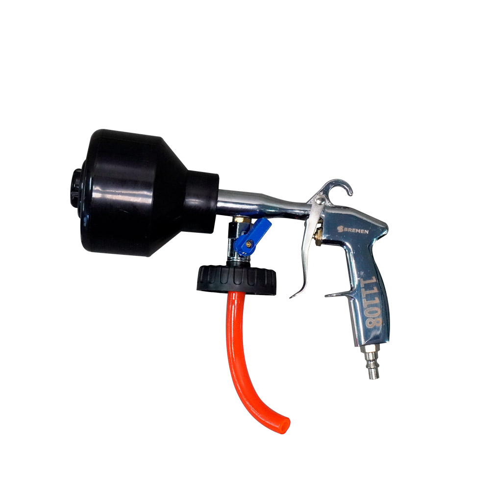 Pistola Pneumática para Shampoo Limpeza Automotiva