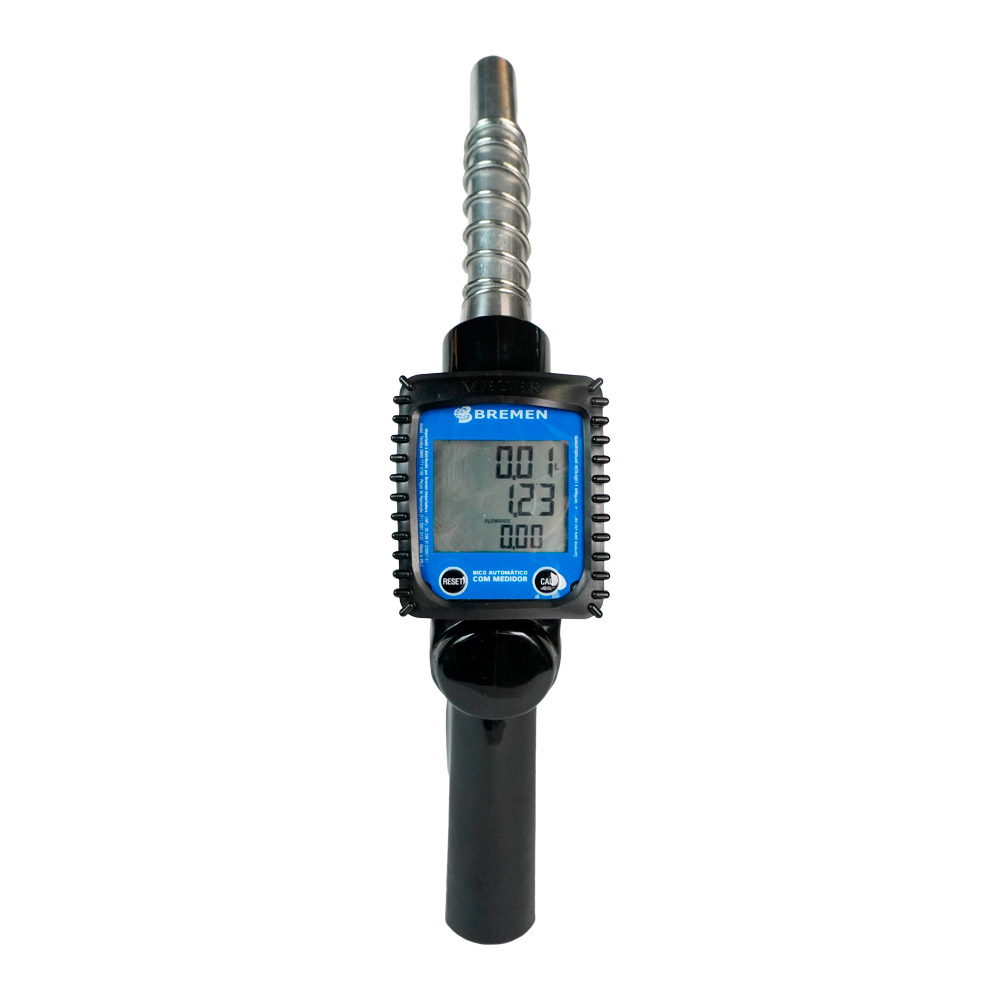 Bico de Abastecimento Automático 1" 120L/min com Medidor Digital Integrado