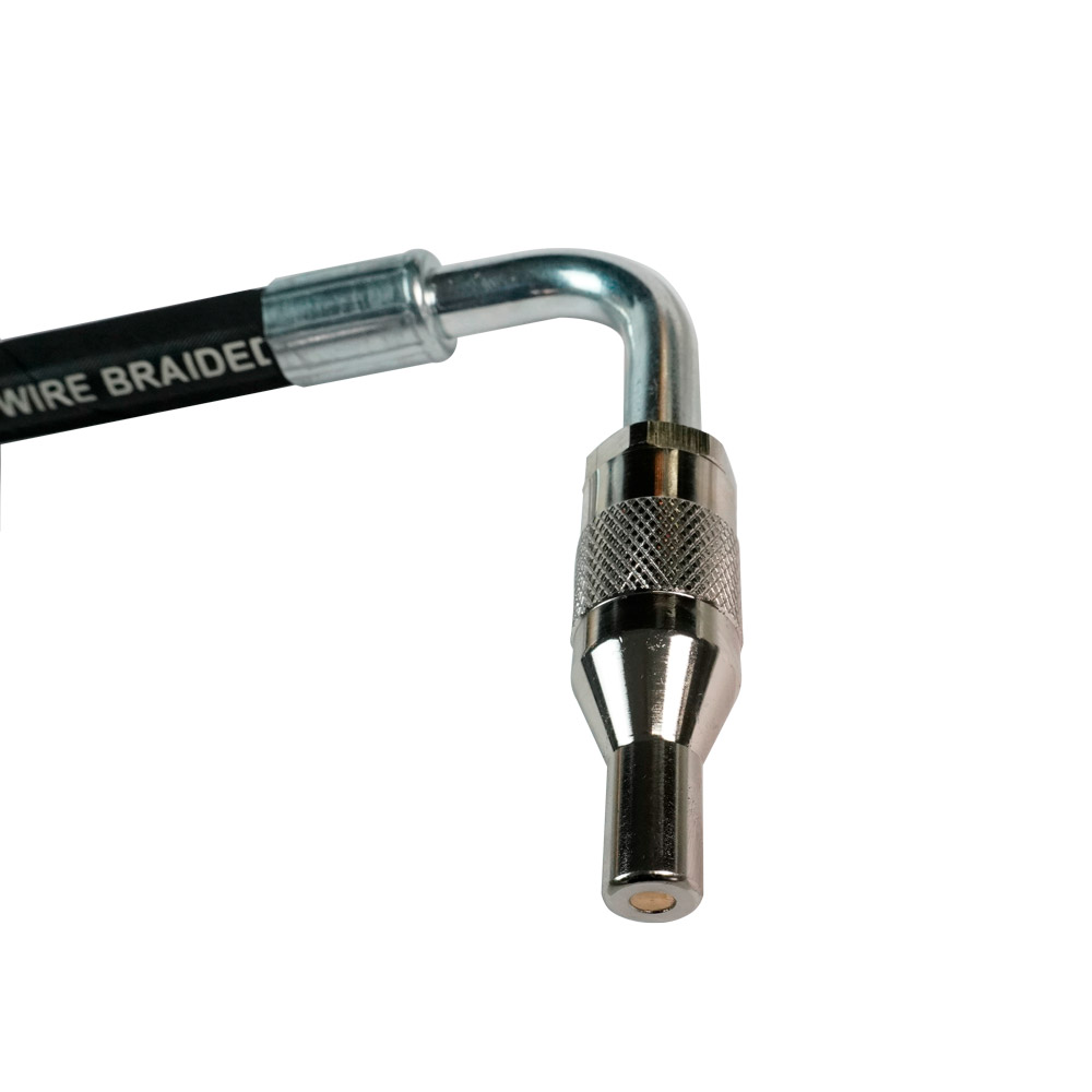 Válvula Controle de Óleo 1/2" BSP • C/ Extensão Flexível e Bico Antigotejante